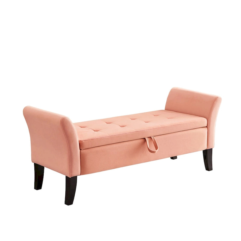 Sitzbank mit Armlehnen und Stauraum für Schlafzimmer, Eingangsbereich und Wohnzimmer