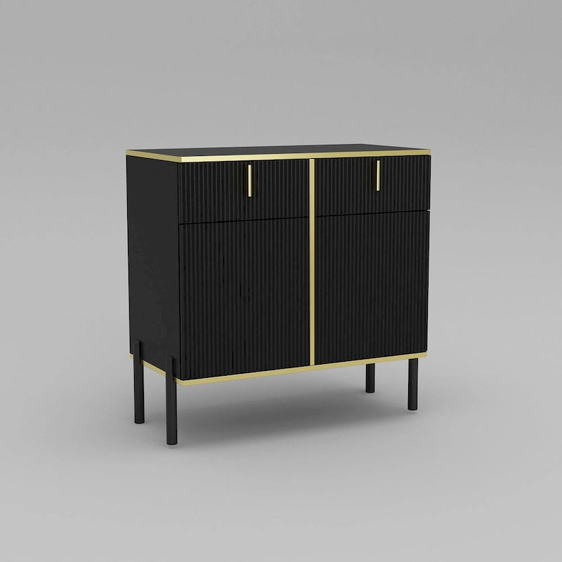 Aparador de cocina, mesa auxiliar y armario de almacenamiento decorativo para recibidor