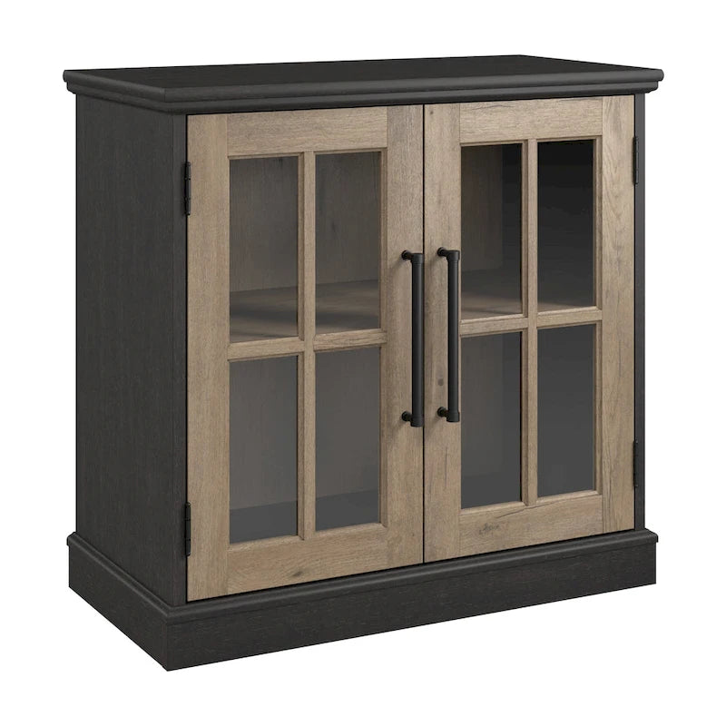 Armoire de rangement de 32W avec portes vitrées