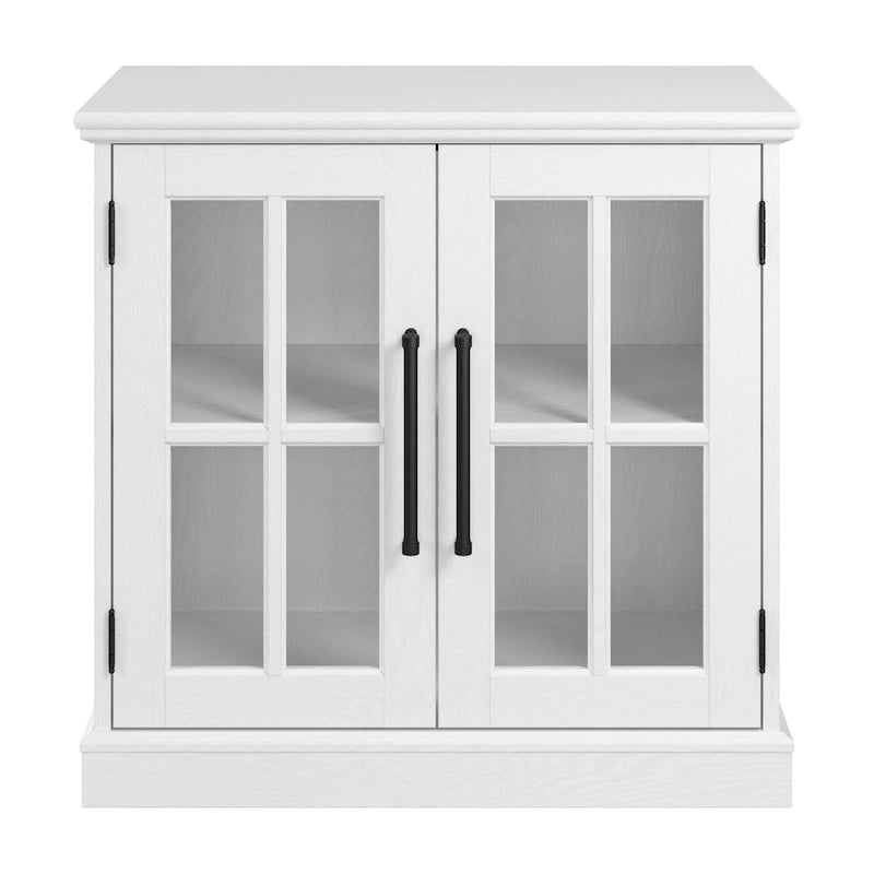 Armoire de rangement de 32W avec portes vitrées