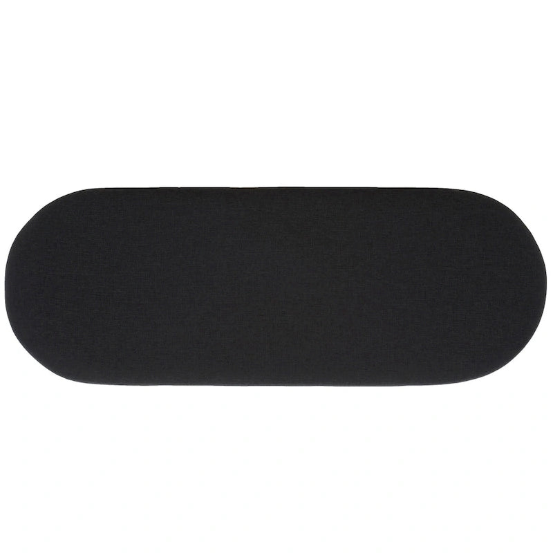 Banc avec coussin et étagère ouverte - 42 W x 15 D x 18 H - 42Wx15Dx18H