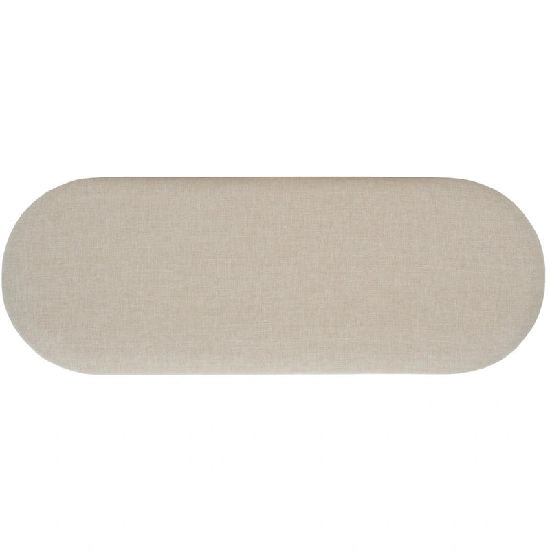 Banc avec coussin et étagère ouverte - 42 W x 15 D x 18 H - 42Wx15Dx18H