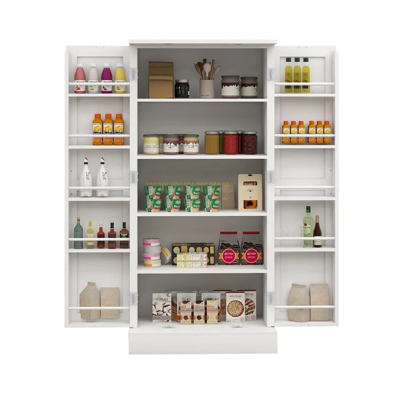 Armoire de cuisine avec éclairage LED