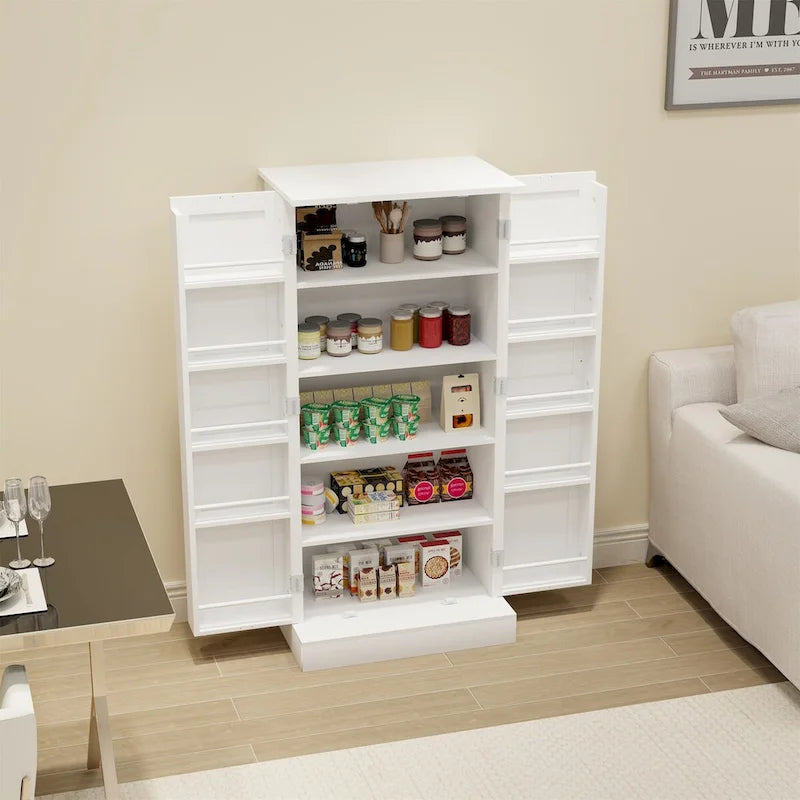 Armoire de cuisine avec éclairage LED