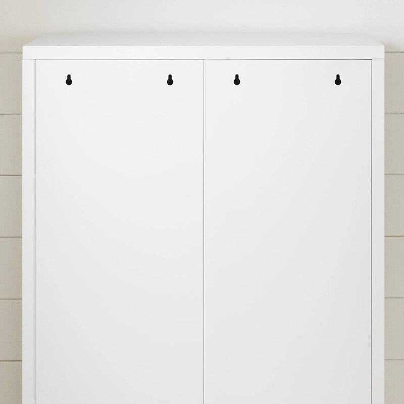 Armario de almacenamiento con 2 puertas