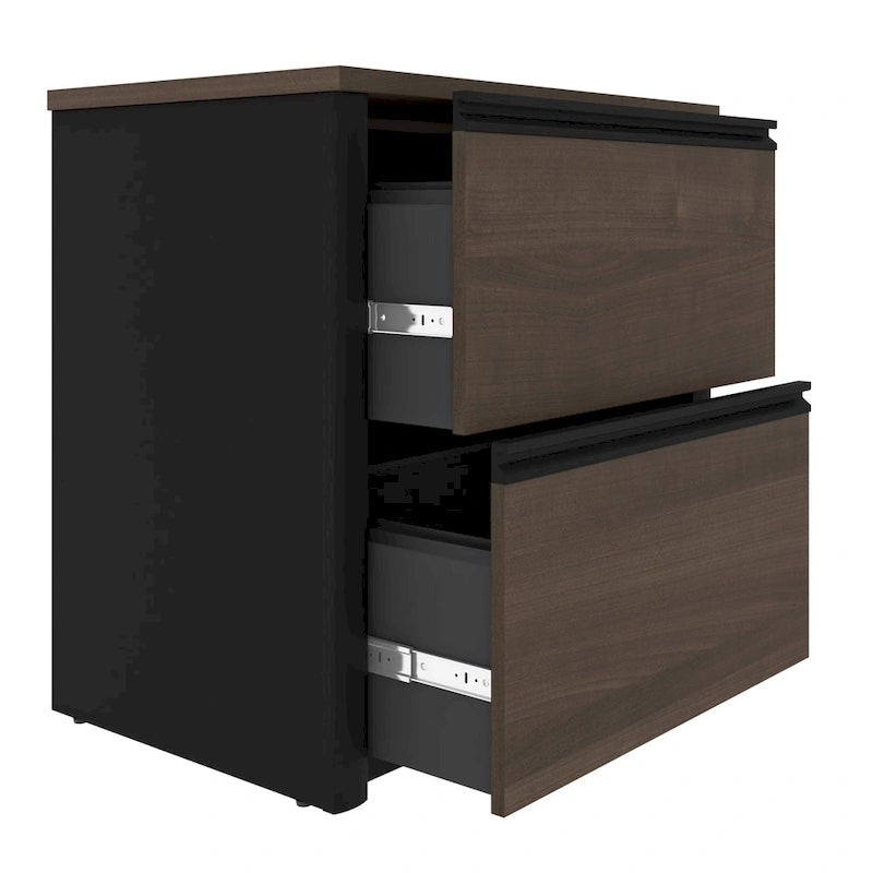 Archivador lateral de 31W con 2 cajones