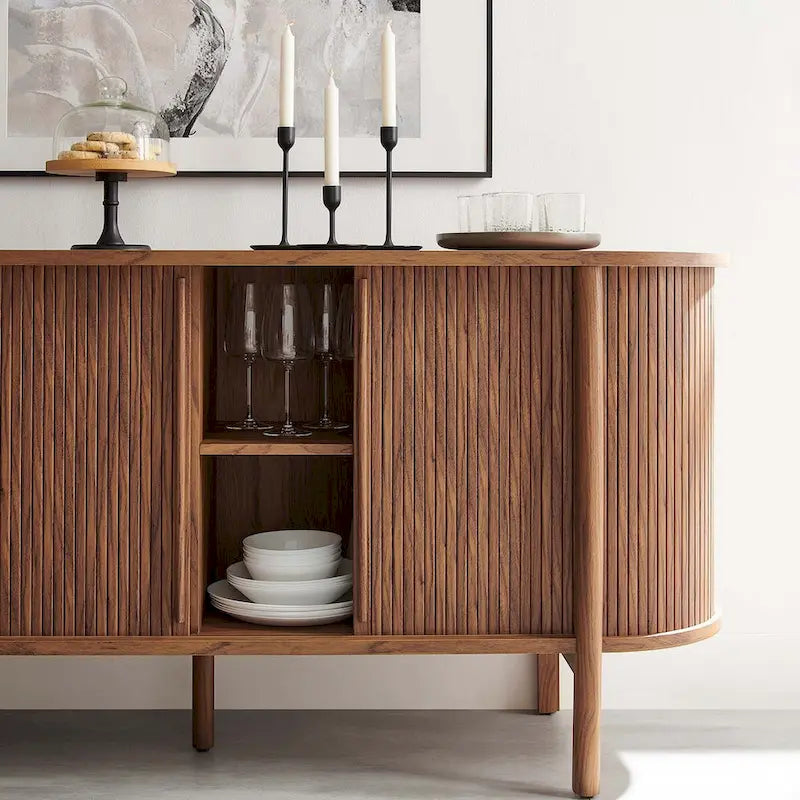 63 geschwungenes Sideboard