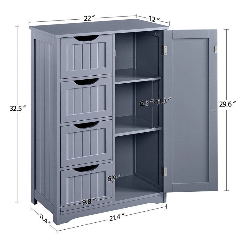 Bodenschrank aus Holz