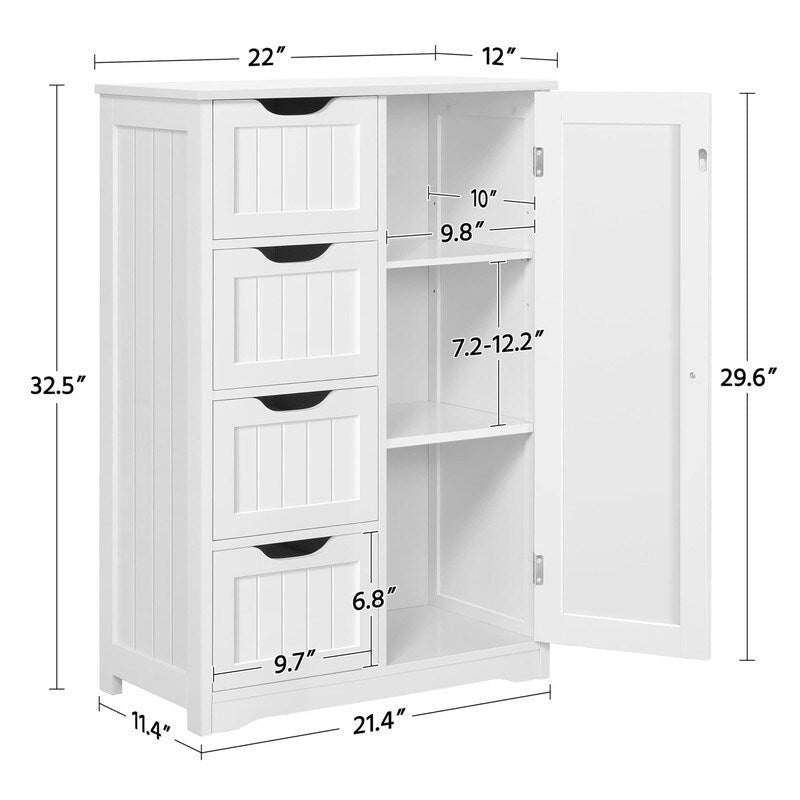 Bodenschrank aus Holz