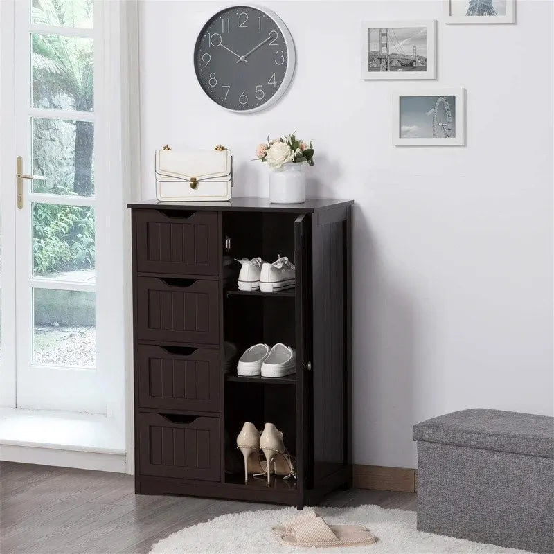 Bodenschrank aus Holz