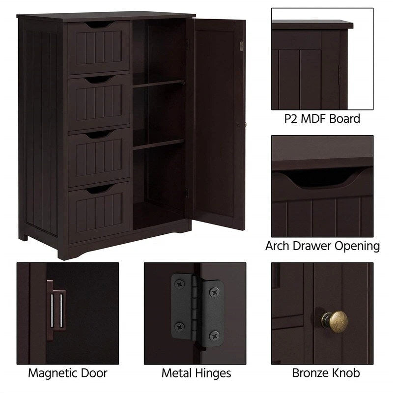 Bodenschrank aus Holz