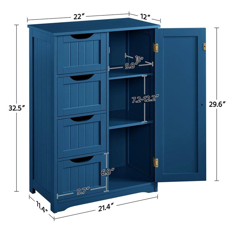 Bodenschrank aus Holz