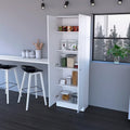 Freistehender Wäscheschrank mit 5 Einlegeböden, 23.6 in. W x 71.1 in. H