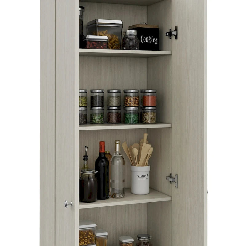 Freistehender Wäscheschrank mit 5 Einlegeböden, 23.6 in. W x 71.1 in. H