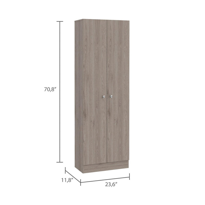 Freistehender Wäscheschrank mit 5 Einlegeböden, 23.6 in. W x 71.1 in. H