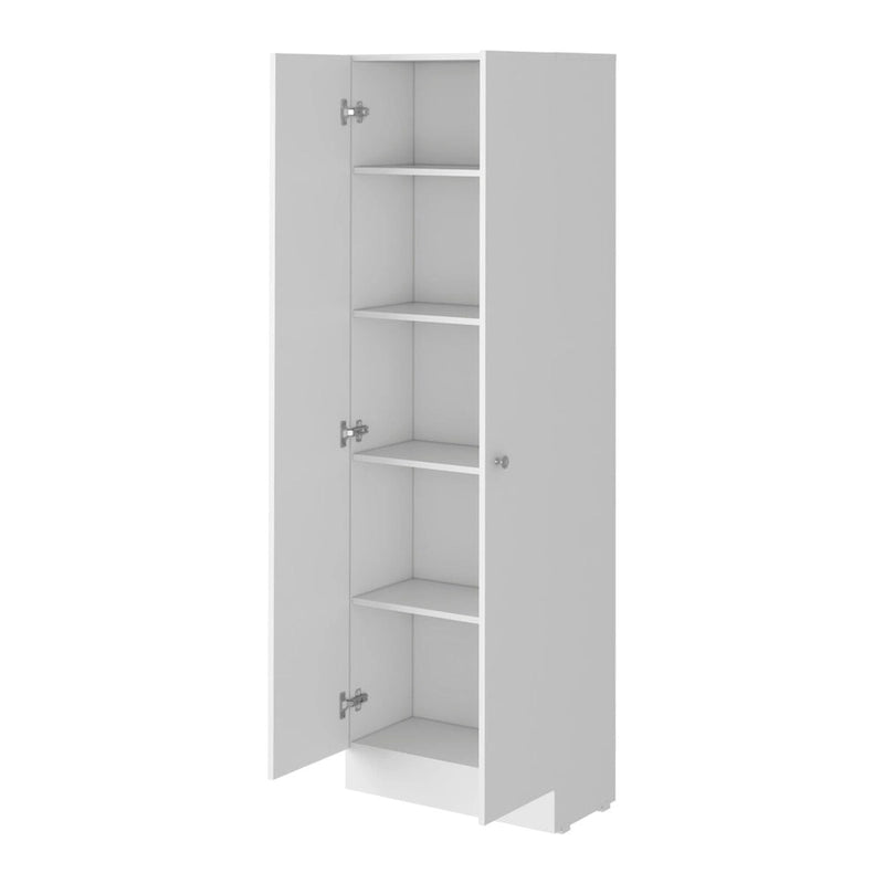 Freistehender Wäscheschrank mit 5 Einlegeböden, 23.6 in. W x 71.1 in. H